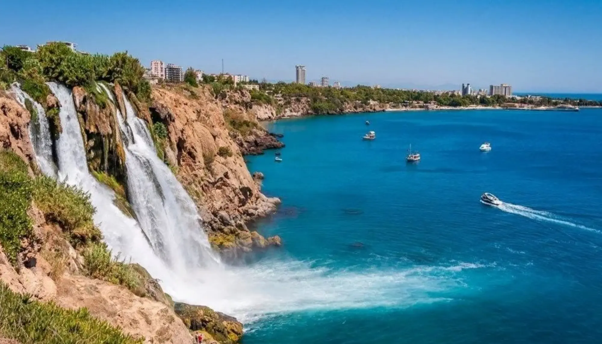 Antalya City Tour with Boat Trip & Waterfalls
