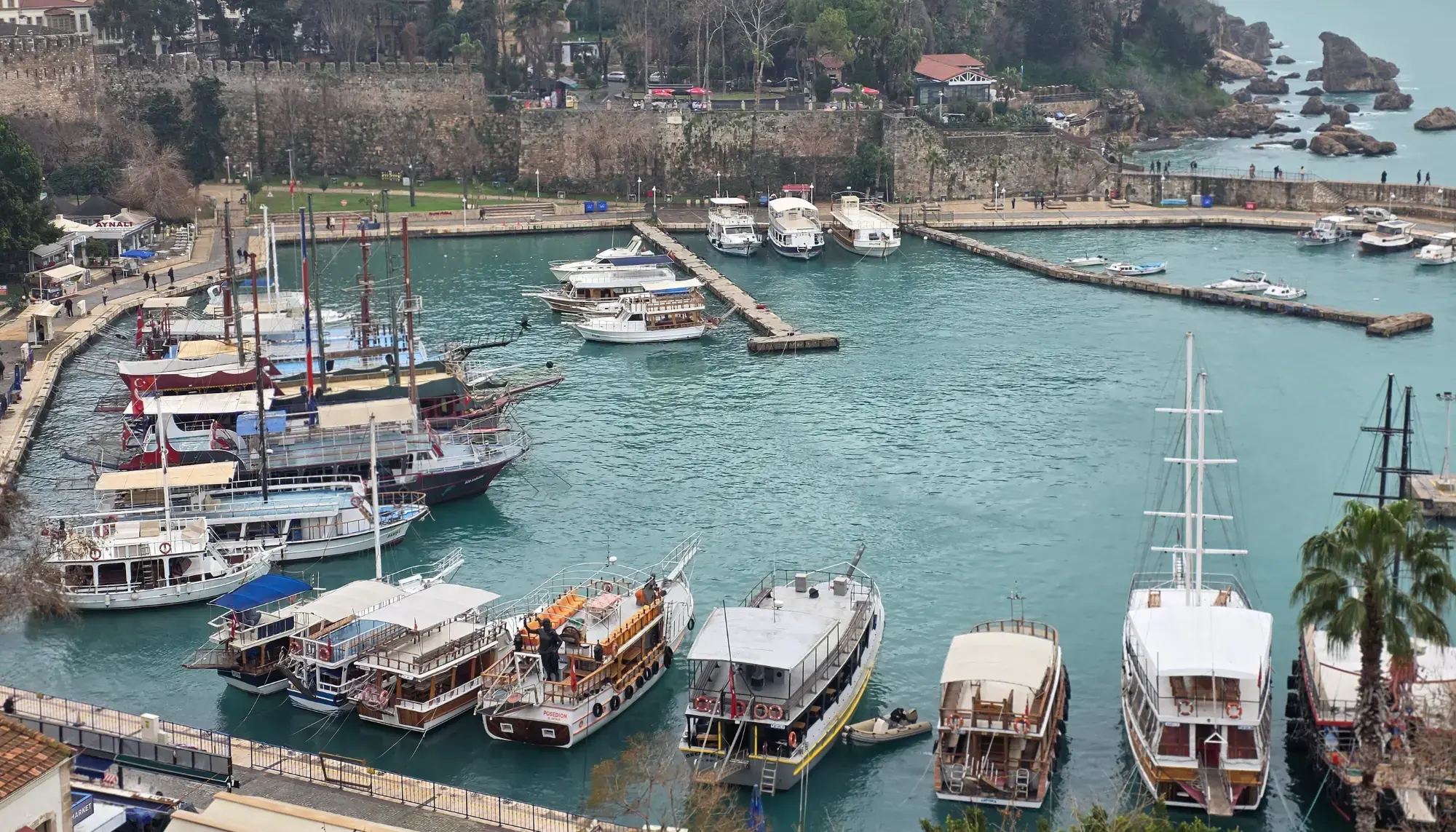 Antalya City Tour with Boat Trip & Waterfalls