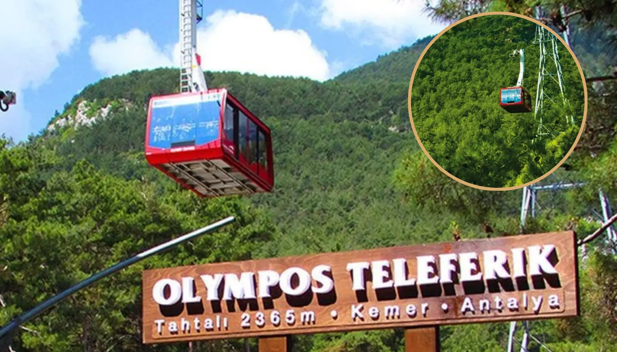 Olympos Cable Car Tour