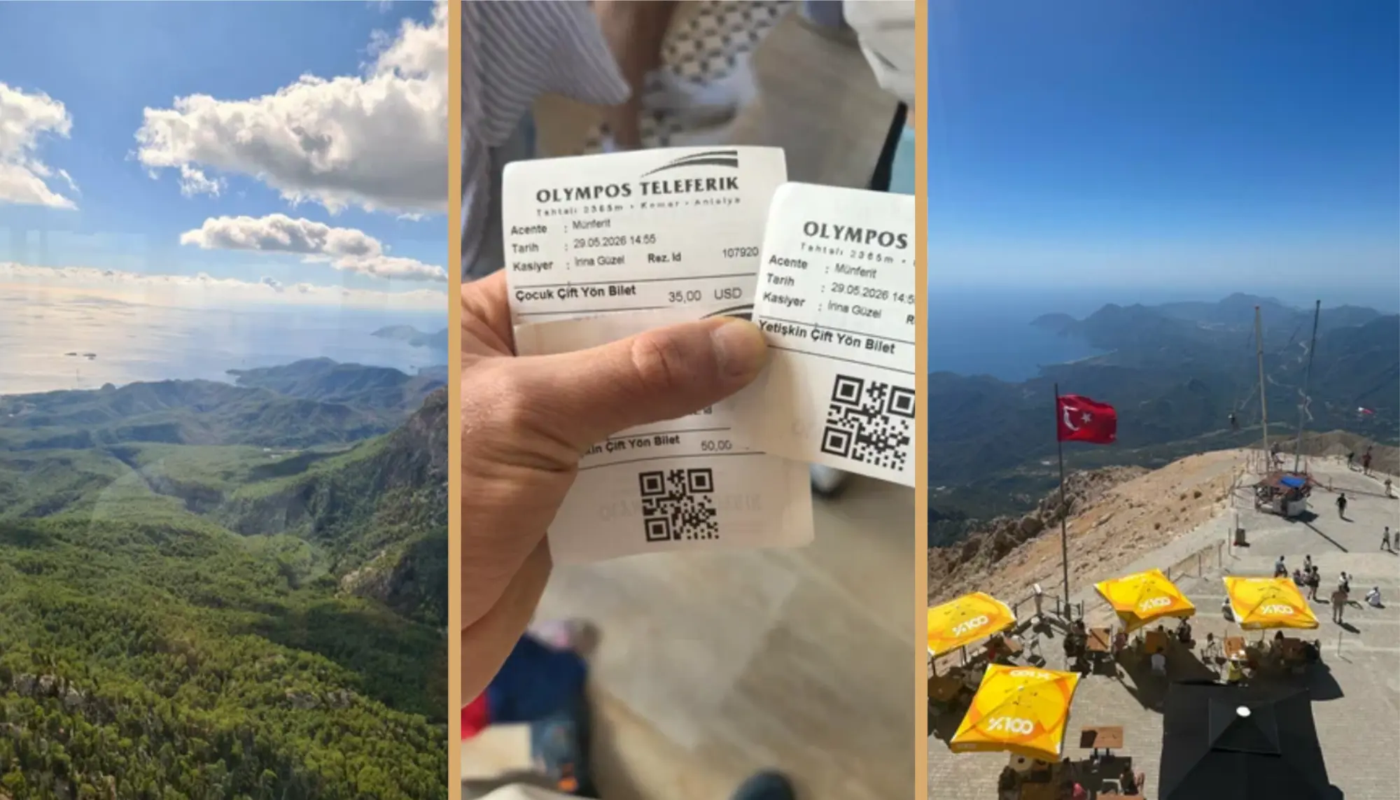 Olympos Cable Car Tour
